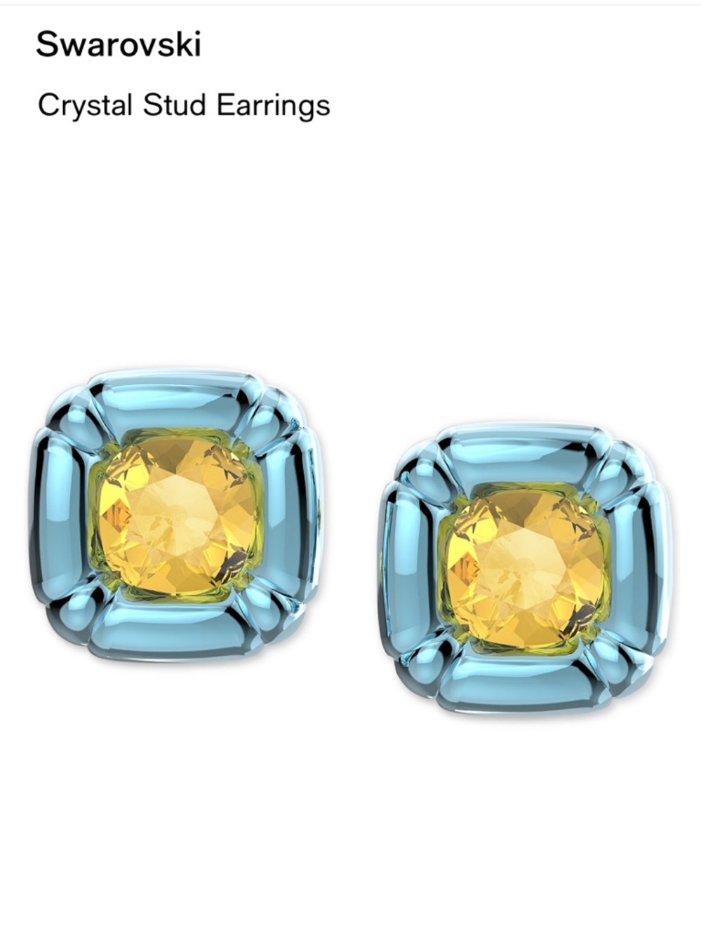 Swarovski earrings - Picture 2 of 2